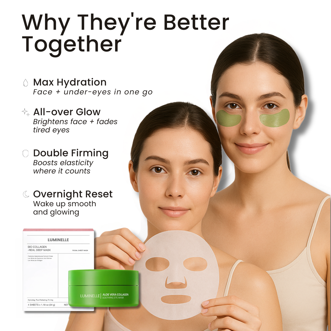 Luminelle Soothing & Hydrating Aloe Vera + Collagen Eye Patches